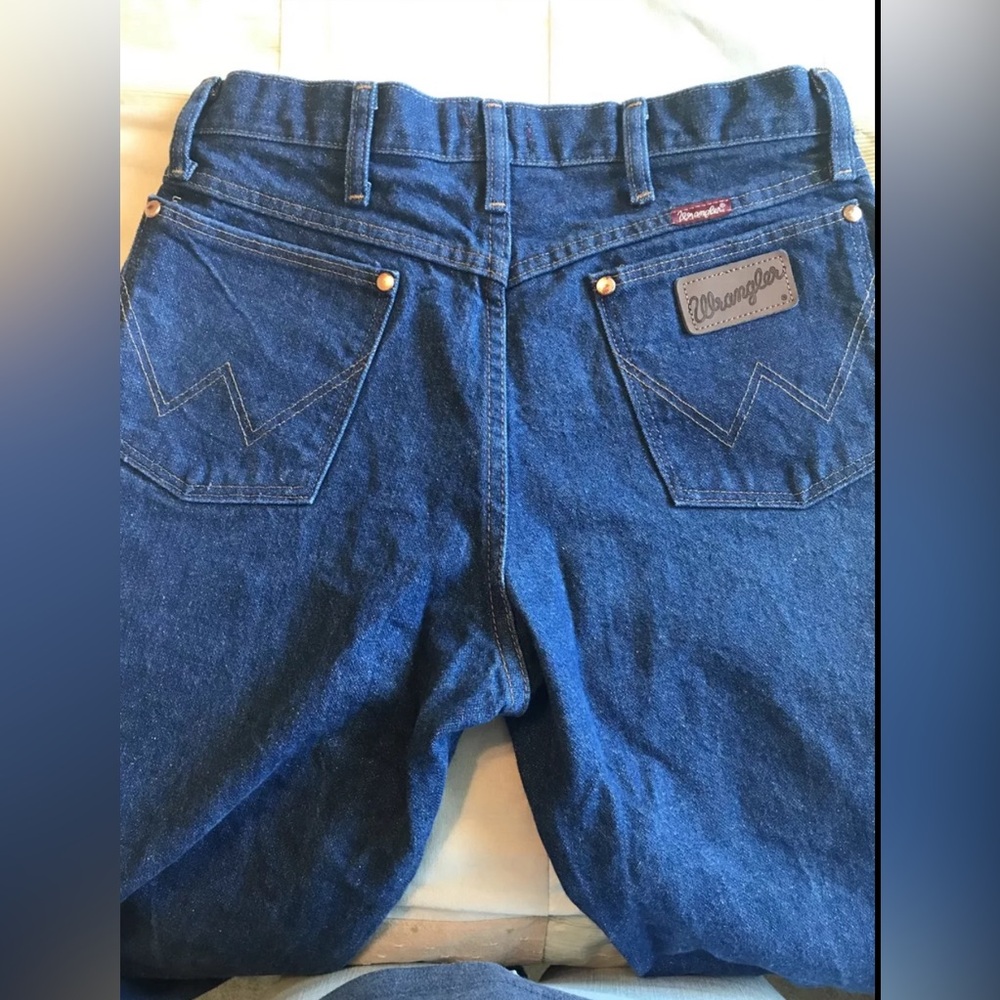 Wrangler Relaxed Fit Cowboy Cut Jeans Men's Size 30x32 Rigid Indigo Blue 31MWZDN